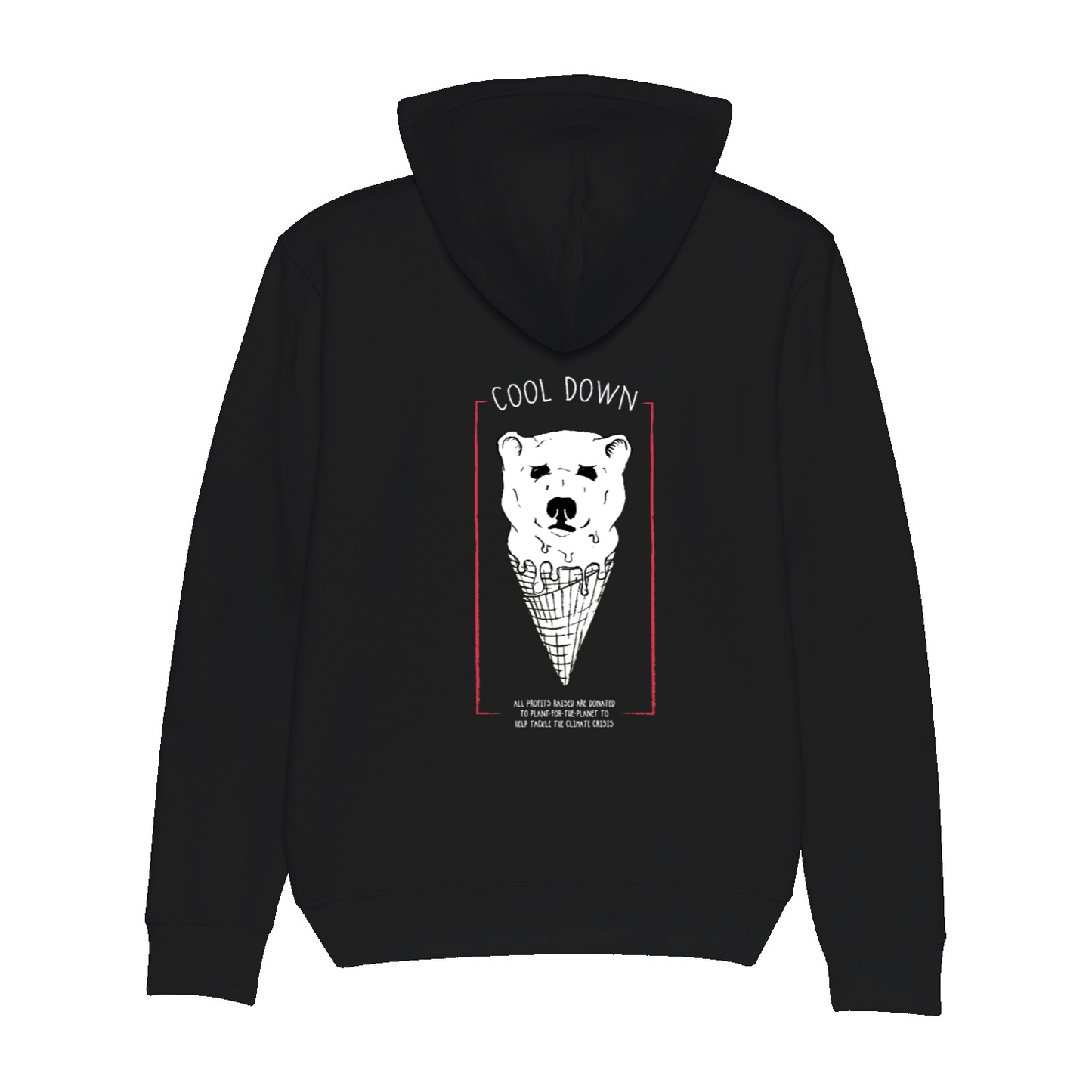 COOL DOWN Organic Hoodie Black | Stanley&Stella