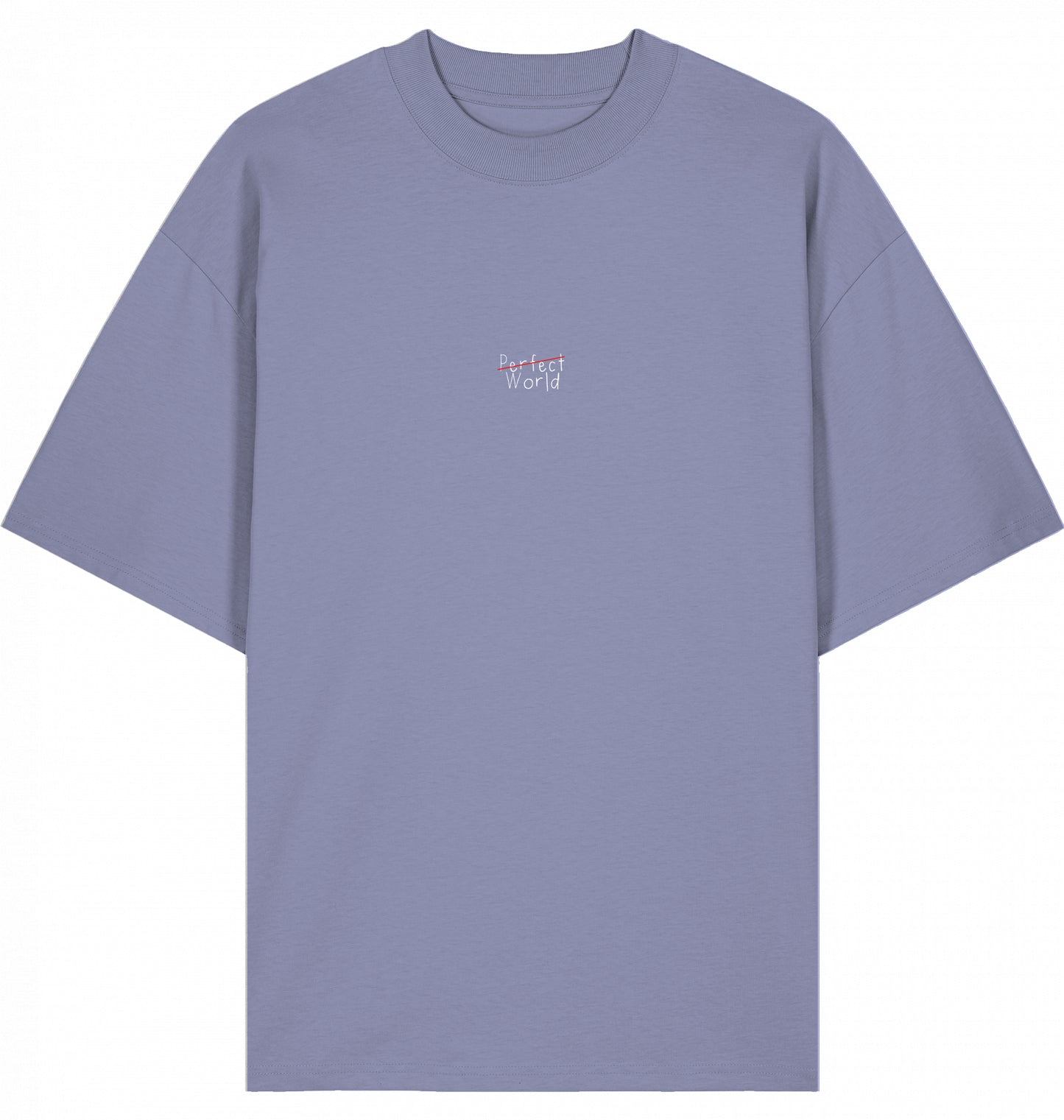 ONE WORLD Organic Oversized Shirt Violet