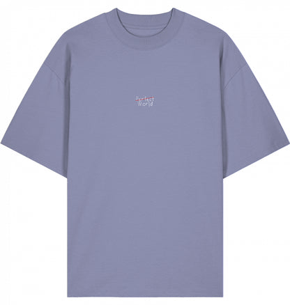 ONE WORLD Organic Oversized Shirt Violet