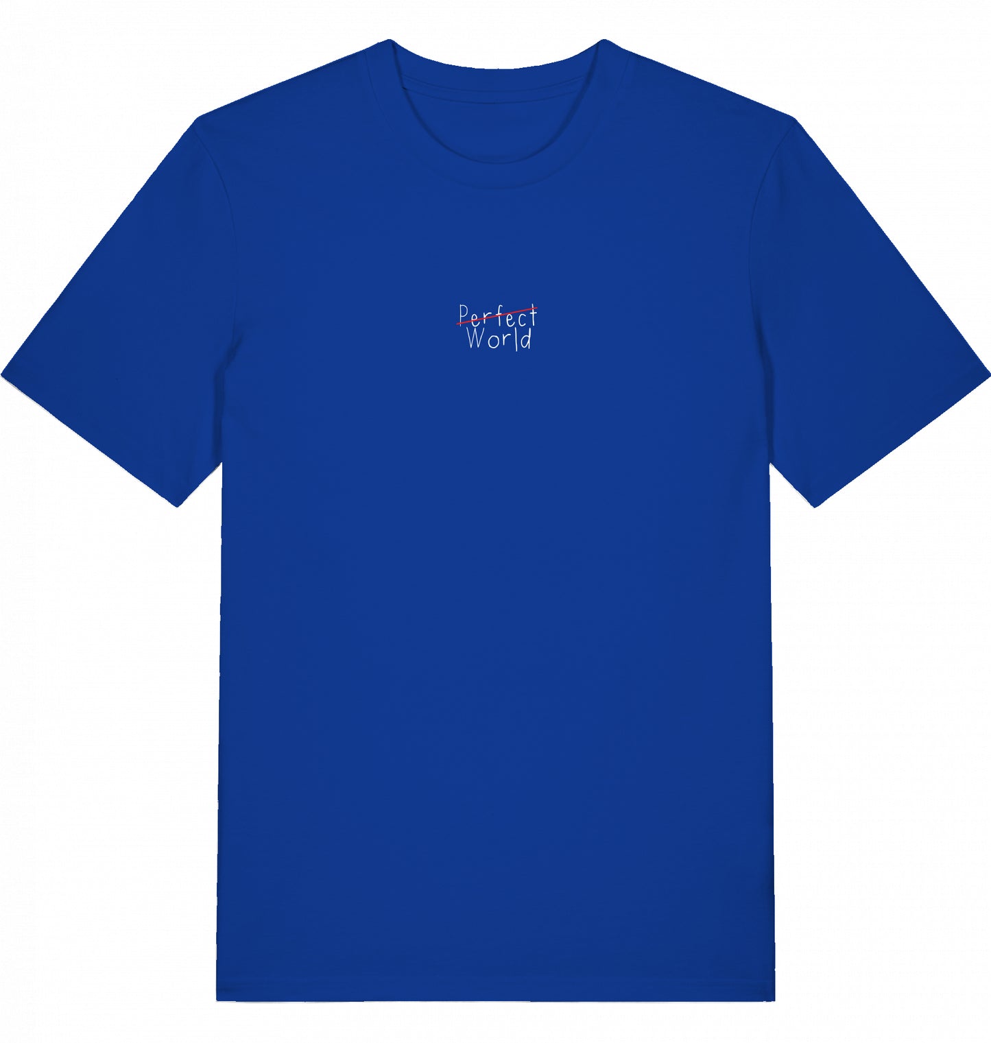 ENDANGERED OCEANS Organic T-Shirt Worker Blue