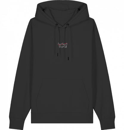 RICH IN LIFE Organic Hoodie Black