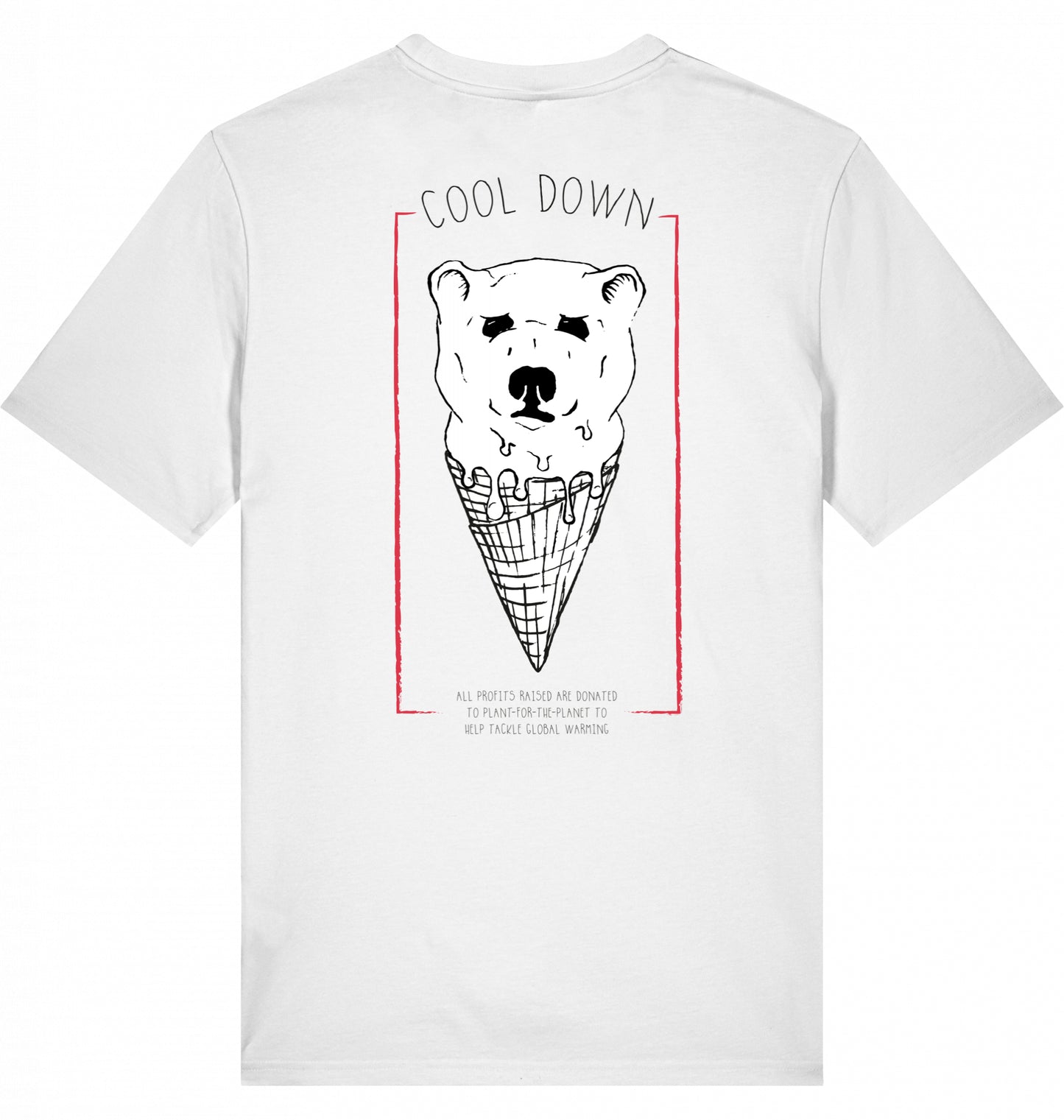 COOL DOWN Organic T-Shirt White