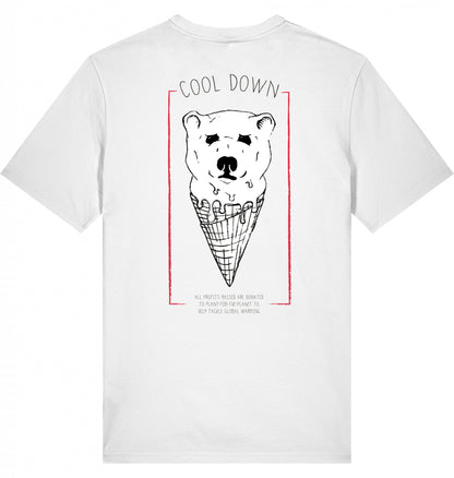 COOL DOWN Organic T-Shirt White