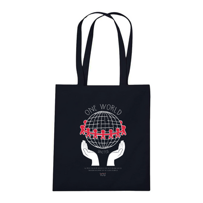 ONE WORLD Organic Tote Bag Black