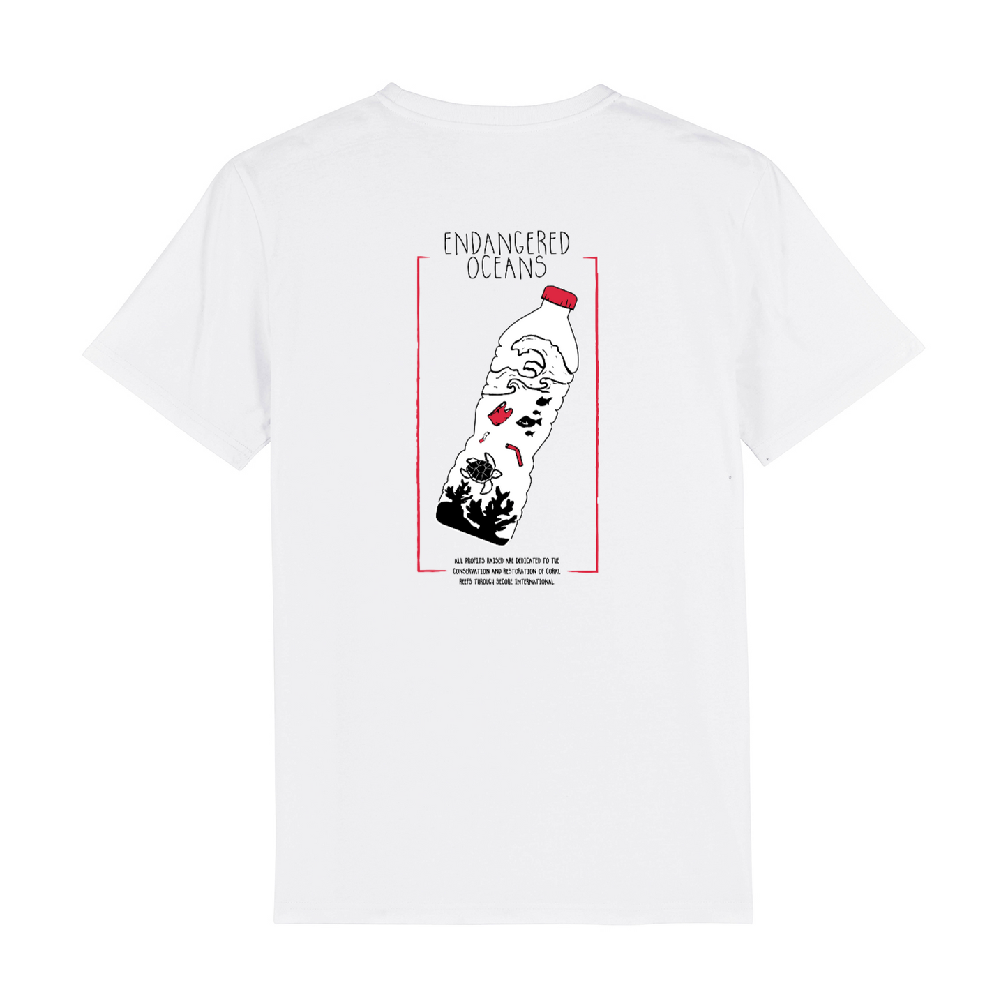 ENDANGERED OCEANS Organic T-Shirt White | Stanley&Stella