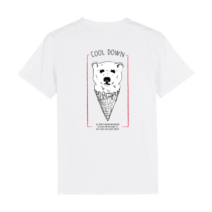 COOL DOWN Organic T-Shirt White | Stanley&Stella