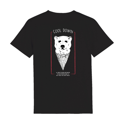 COOL DOWN Organic T-Shirt Black | Stanley&Stella