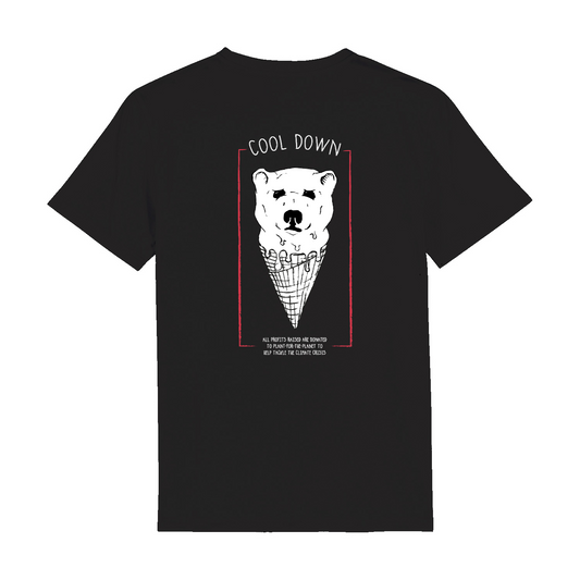 COOL DOWN Organic T-Shirt Black | Stanley&Stella