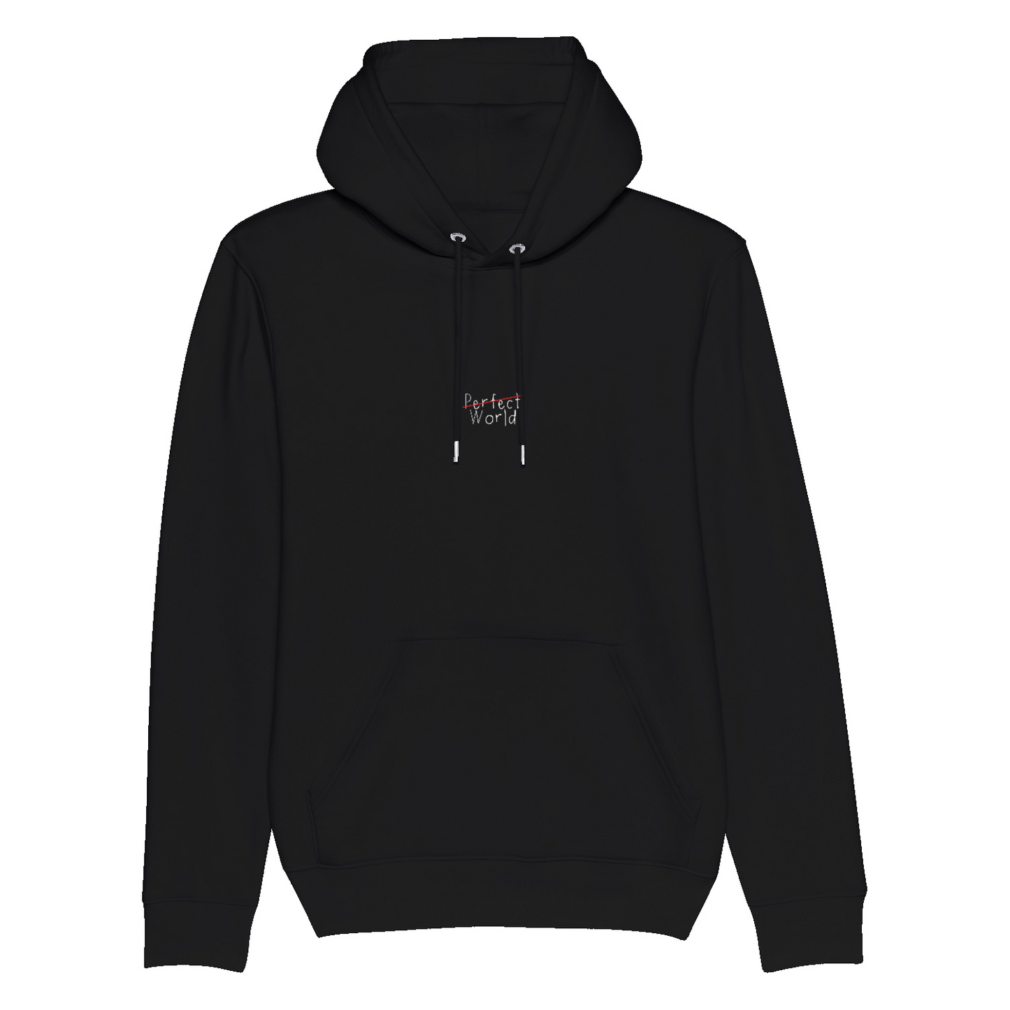 RICH IN LIFE Organic Hoodie Black | Stanley&Stella