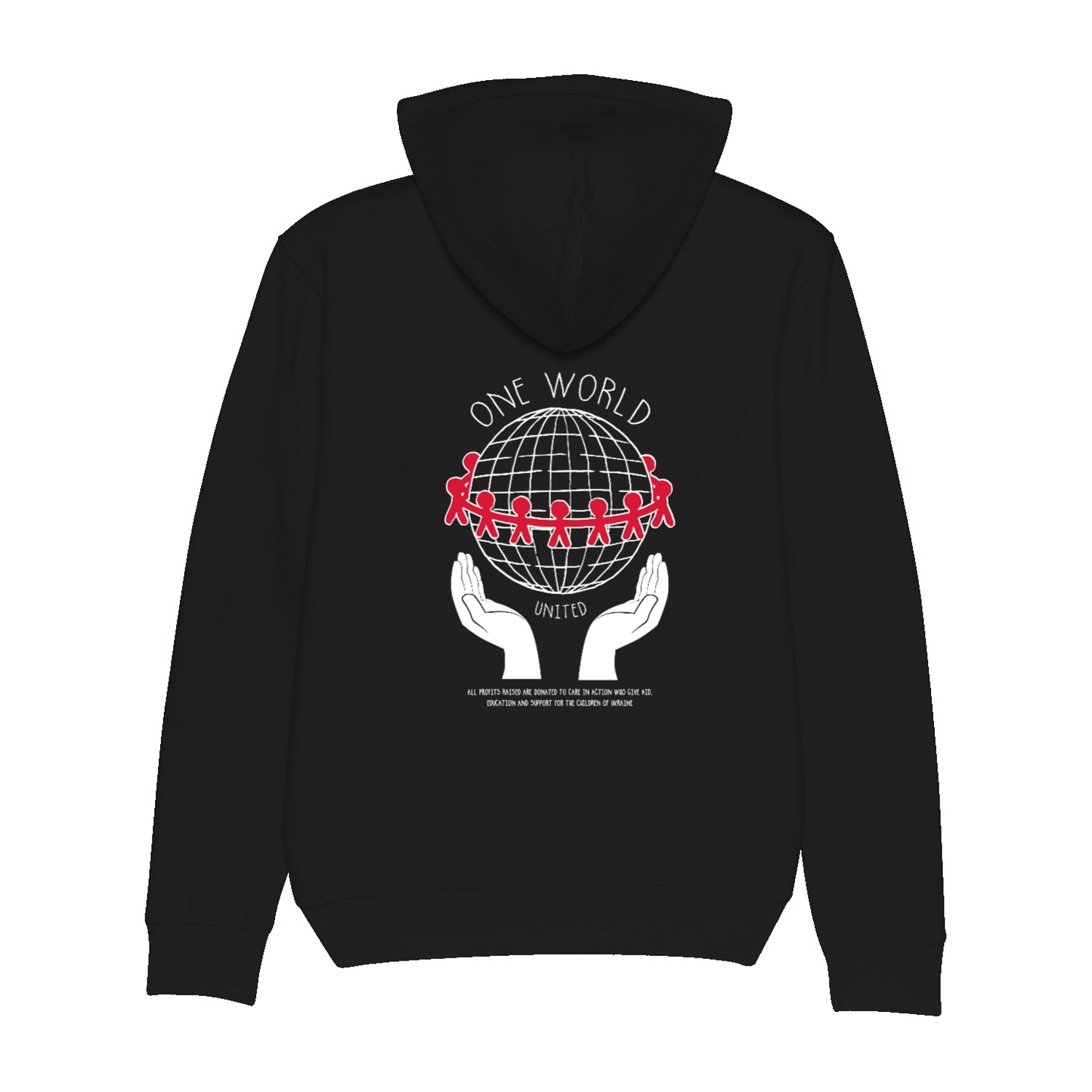 ONE WORLD Organic Hoodie Black | Stanley&Stella