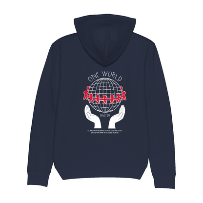 ONE WORLD Organic Hoodie French Navy | Stanley&Stella