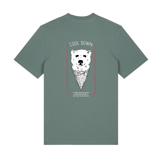 COOL DOWN Organic T-Shirt Green Bay | Stanley&Stella